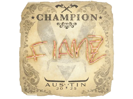 印花 | FlameZ（冠军）| 2025年奥斯汀锦标赛