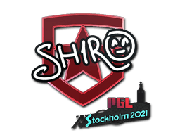 Klistermärke | sh1ro | Stockholm 2021