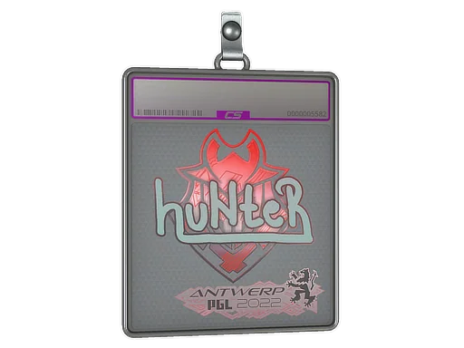 Sticker Slab | huNter (Holo) | Antwerp 2022