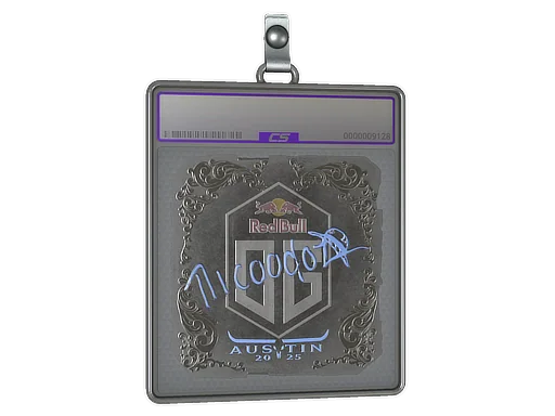 Placa de Adesivo | nicoodoz (Brilhante) | Austin 2025