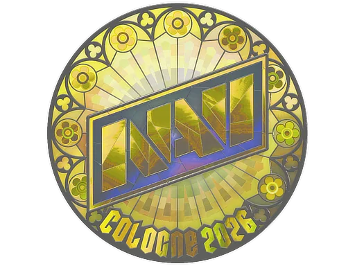 Naklejka | Natus Vincere (holograficzna) | Kolonia 2026