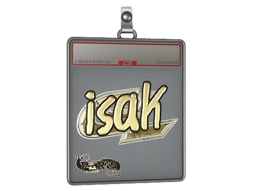 印花板 | isak（金色）| 2023年巴黎锦标赛