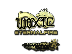 印花 | woxic（金色）| 2022年安特卫普锦标赛