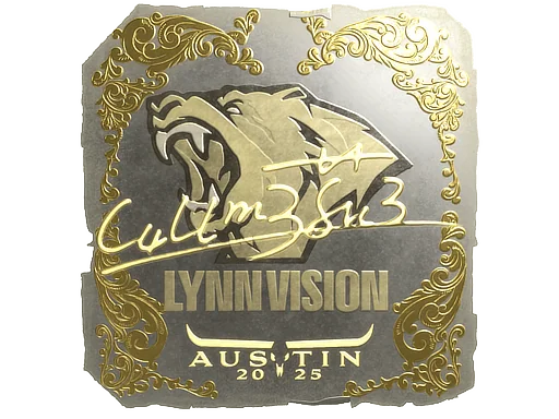 印花 | C4LLM3SU3（金色）| 2025年奥斯汀锦标赛
