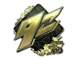 Adesivo | 9z Team (Dourado) | Rio 2022