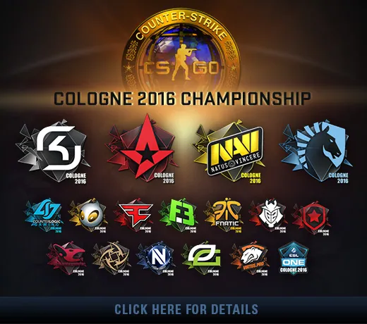 Cologne 2016 – Tournament Stickers