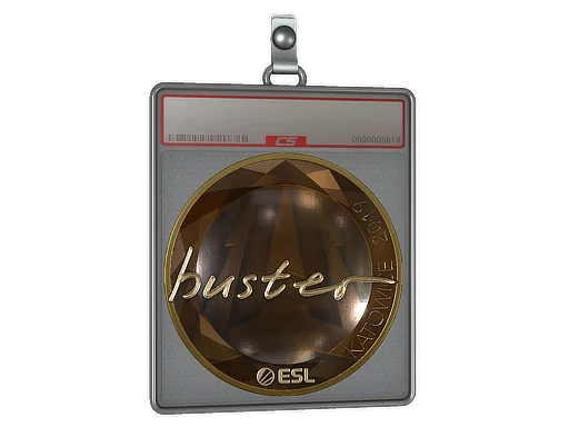 Aufkleberhülle | buster (Gold) | Kattowitz 2019