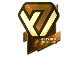 Aufkleber | Avangar (Gold) | Boston 2018