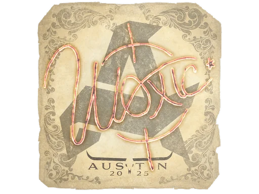 Adesivo | woxic | Austin 2025