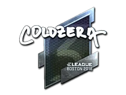 Klistermärke | coldzera (Foil) | Boston 2018