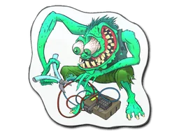 Sticker | Green Bombster