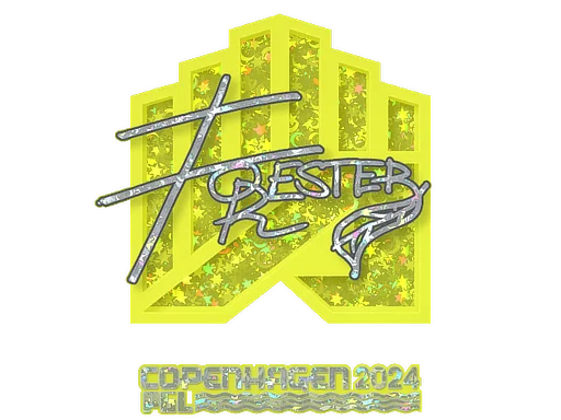 Klistermärke | Forester (glitter) | Copenhagen 2024