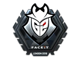Aufkleber | G2 Esports (Glanz) | London 2018