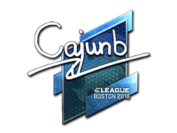 Klistermärke | cajunb (Foil) | Boston 2018