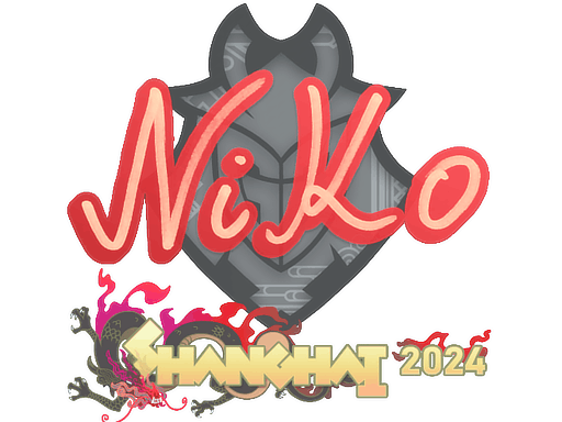 Naklejka | NiKo | Szanghaj 2024