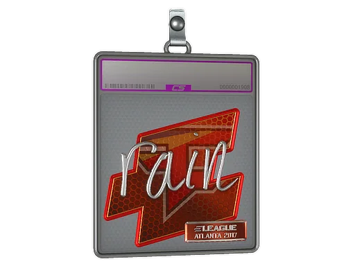 Sticker Slab | rain (Foil) | Atlanta 2017