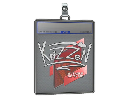 Placa de Adesivo | KrizzeN | Boston 2018