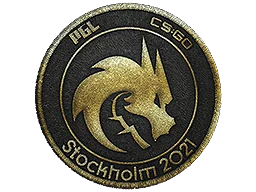 Naszywka | Team Spirit (złota) | Sztokholm 2021