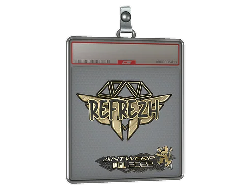 Sticker Slab | refrezh (Gold) | Antwerp 2022