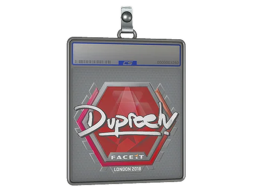 Placa de Adesivo | dupreeh | Londres 2018