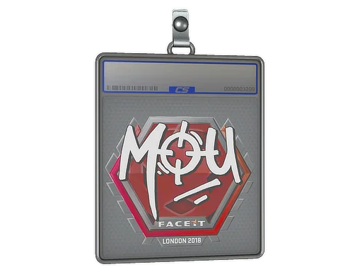 Placa de Adesivo | mou | Londres 2018