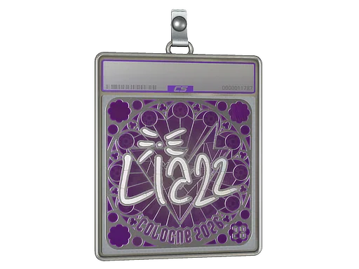 Placa de pegatinas | Liazz (reflectante, con clasificación) | Colonia 2026
