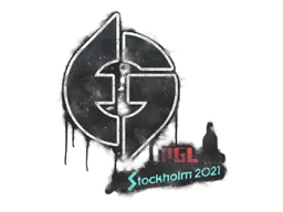 Zalakowane graffiti | Evil Geniuses | Sztokholm 2021