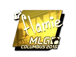 印花 | flamie（金色）| 2016年 MLG 哥伦布锦标赛