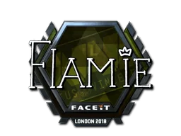 Adesivo | flamie (Brilhante) | Londres 2018