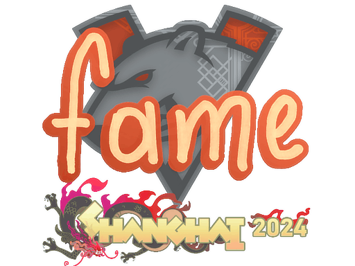 Aufkleber | fame | Shanghai 2024