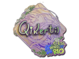 Naklejka | qikert (holograficzna) | Rio 2022