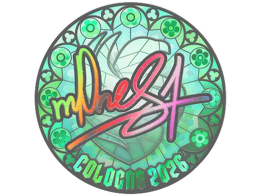 Pegatina | m0NESY (holográfica) | Colonia 2026