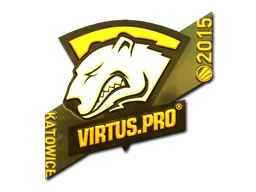Klistermärke | Virtus.pro (Guld) | Katowice 2015
