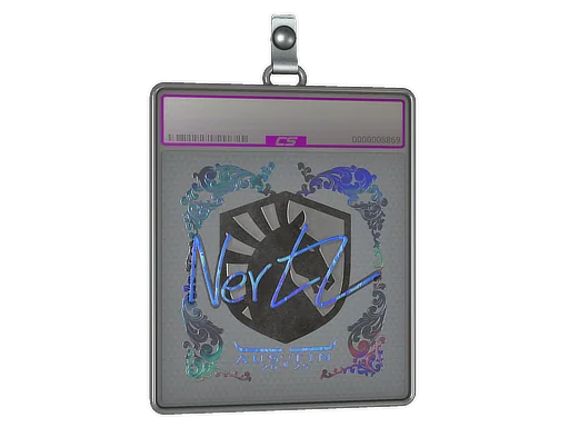 Placa de Adesivo | NertZ (Holográfico) | Austin 2025