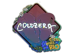 Aufkleber | coldzera (Glitzer) | Rio 2022