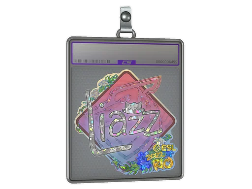 Placa de Adesivo | Liazz (Purpurinado) | Rio 2022