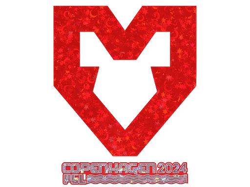 Adesivo | MOUZ (Purpurinado) | Copenhague 2024