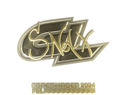 Sticker | Snax (Gold) | Copenhagen 2024