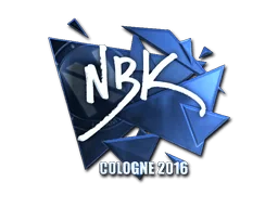 Klistermärke | NBK- (Foil) | Cologne 2016