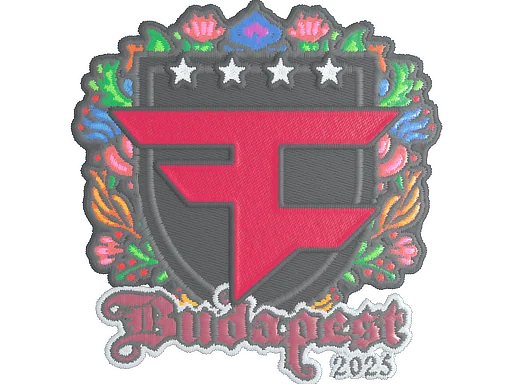 Naklejka | FaZe Clan (haftowana) | Budapeszt 2025