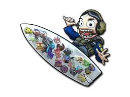 Sticker | Sticker Bomb Surf Ava (Foil)