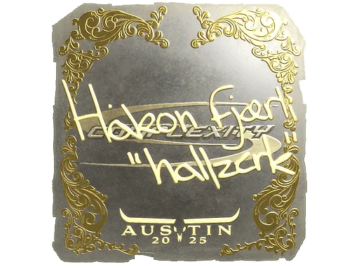 印花 | hallzerk（金色）| 2025年奥斯汀锦标赛