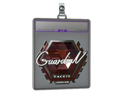 Placa de pegatinas | GuardiaN (reflectante) | Londres 2018