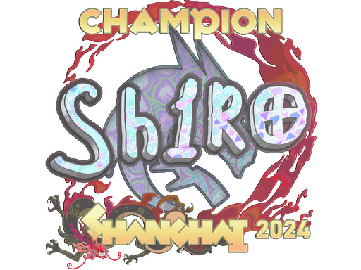 Aufkleber | sh1ro (Holo, Meister) | Shanghai 2024