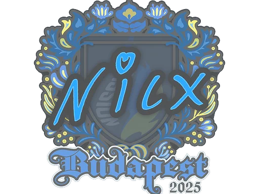 Adesivo | nicx | Budapeste 2025