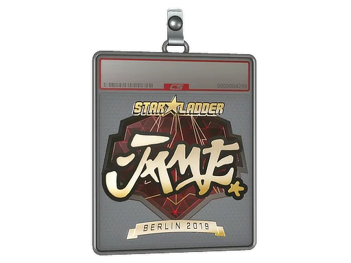 印花板 | Jame（金色）| 2019年柏林锦标赛