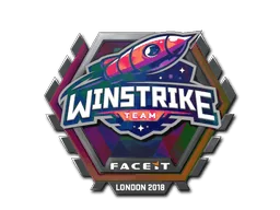 Klistermärke | Winstrike Team (Holo) | London 2018