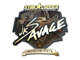 Aufkleber | jks (Gold) | Berlin 2019