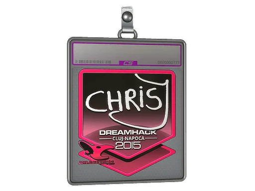Sticker Slab | chrisJ (Foil) | Cluj-Napoca 2015