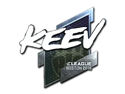 Klistermärke | keev (Foil) | Boston 2018